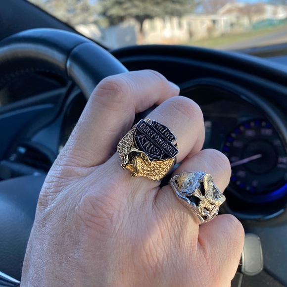 Limited🔥Size 9 HD Eagle Men’s Ring - Picture 4 of 4